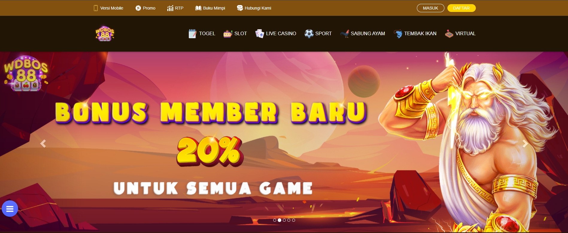 Wdbos88: Link Daftar Situs Slot Gacor Online Wdbos 88 Gampang Maxwin